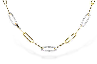 A328-36719: NECKLACE .75 TW (17 INCHES)