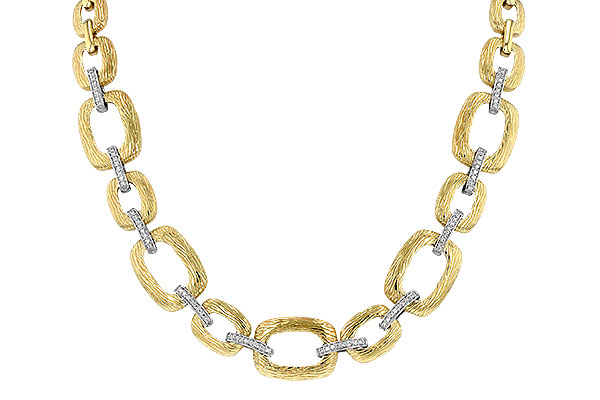 F061-09436: NECKLACE .48 TW (17 INCHES)
