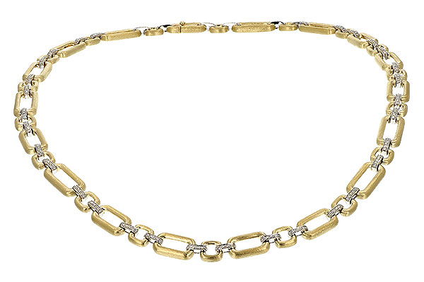 G243-85736: NECKLACE .80 TW (17 INCHES)