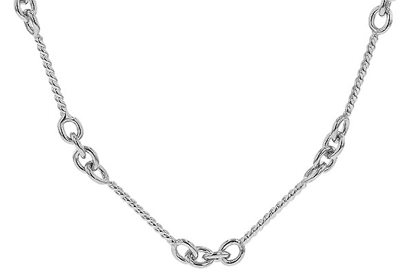 G328-42154: TWIST CHAIN (22IN, 0.8MM, 14KT, LOBSTER CLASP)