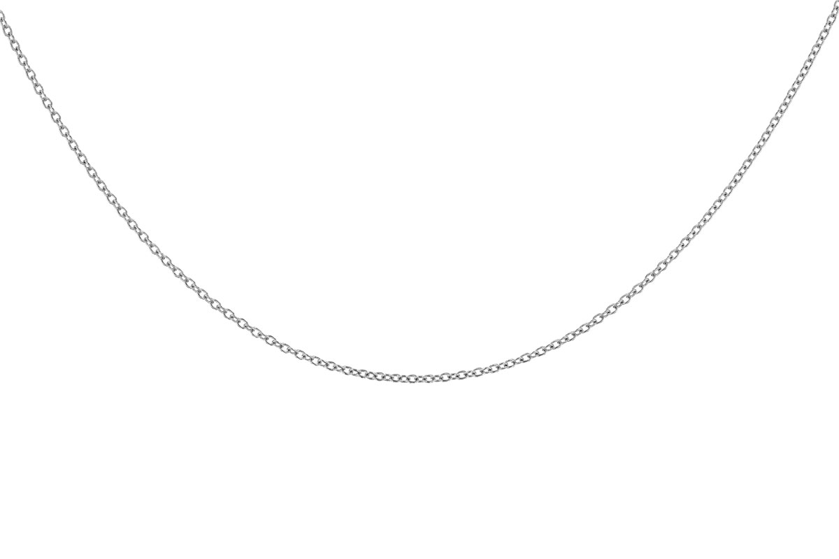 K328-43027: CABLE CHAIN (18IN, 1.3MM, 14KT, LOBSTER CLASP)