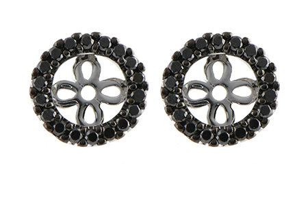 B242-92100: EARRING JACKETS .25 TW (FOR 0.75-1.00 CT TW STUDS)