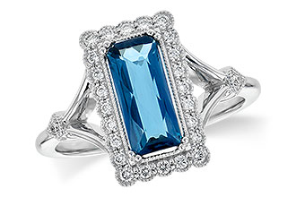 F244-78527: LDS RG 1.58 LONDON BLUE TOPAZ 1.75 TGW