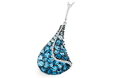 G242-04854: NECK 4.81 BLUE TOPAZ 4.94 TGW