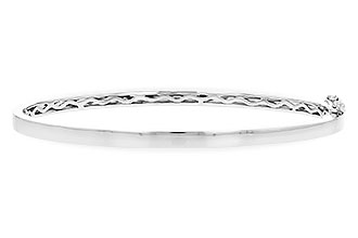 L327-53918: BANGLE (F243-86673 W/ CHANNEL FILLED IN & NO DIA)