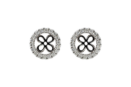 M242-03927: EARRING JACKETS .30 TW (FOR 1.50-2.00 CT TW STUDS)